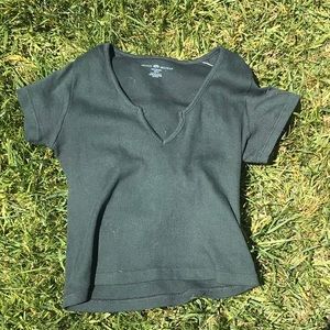 Dark green brandy Melville top.